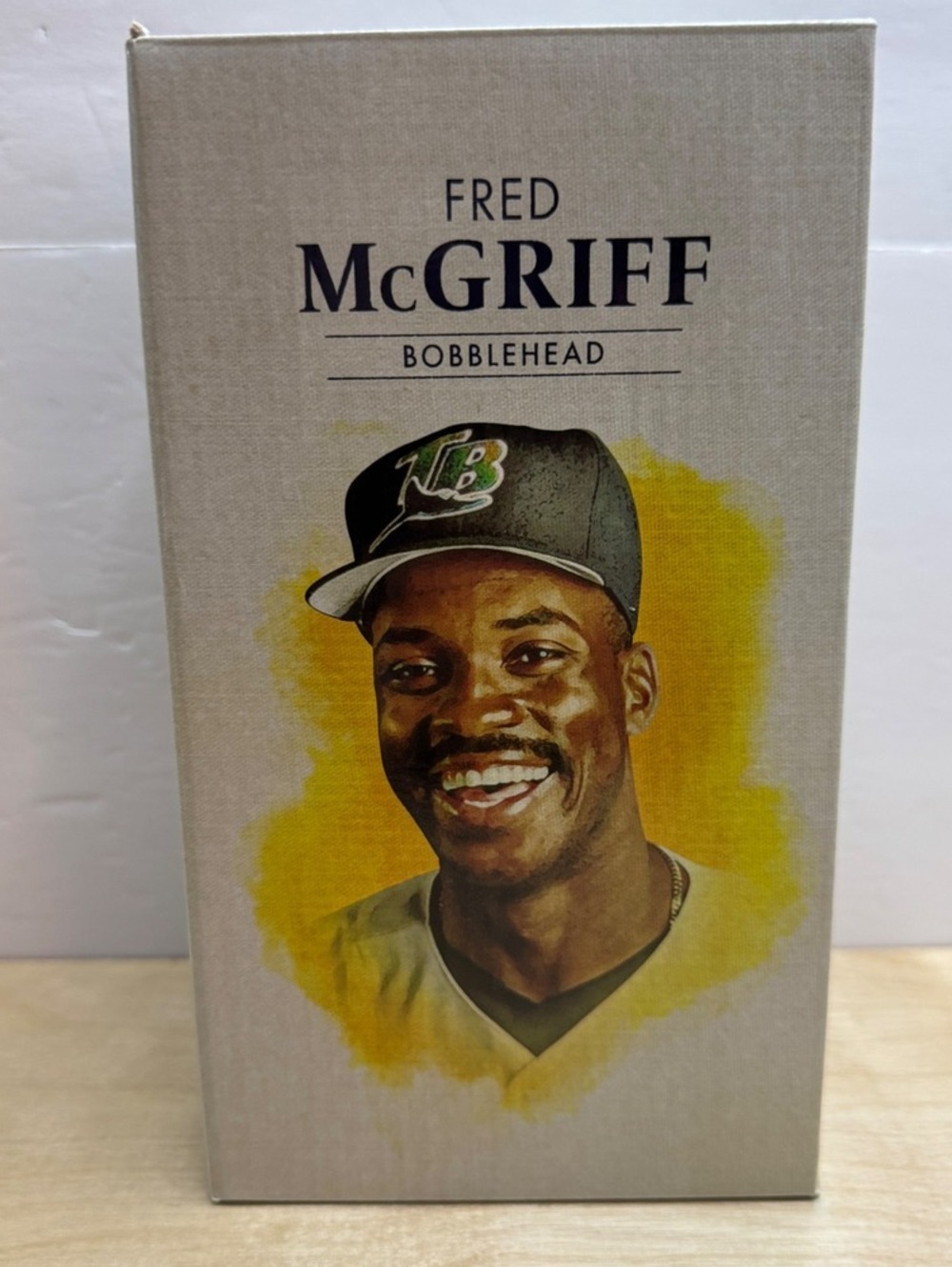 Fred McGriff Tampa Bay Rays Hall of Fame Bobblehead Devil Rays #29 SGA with Box